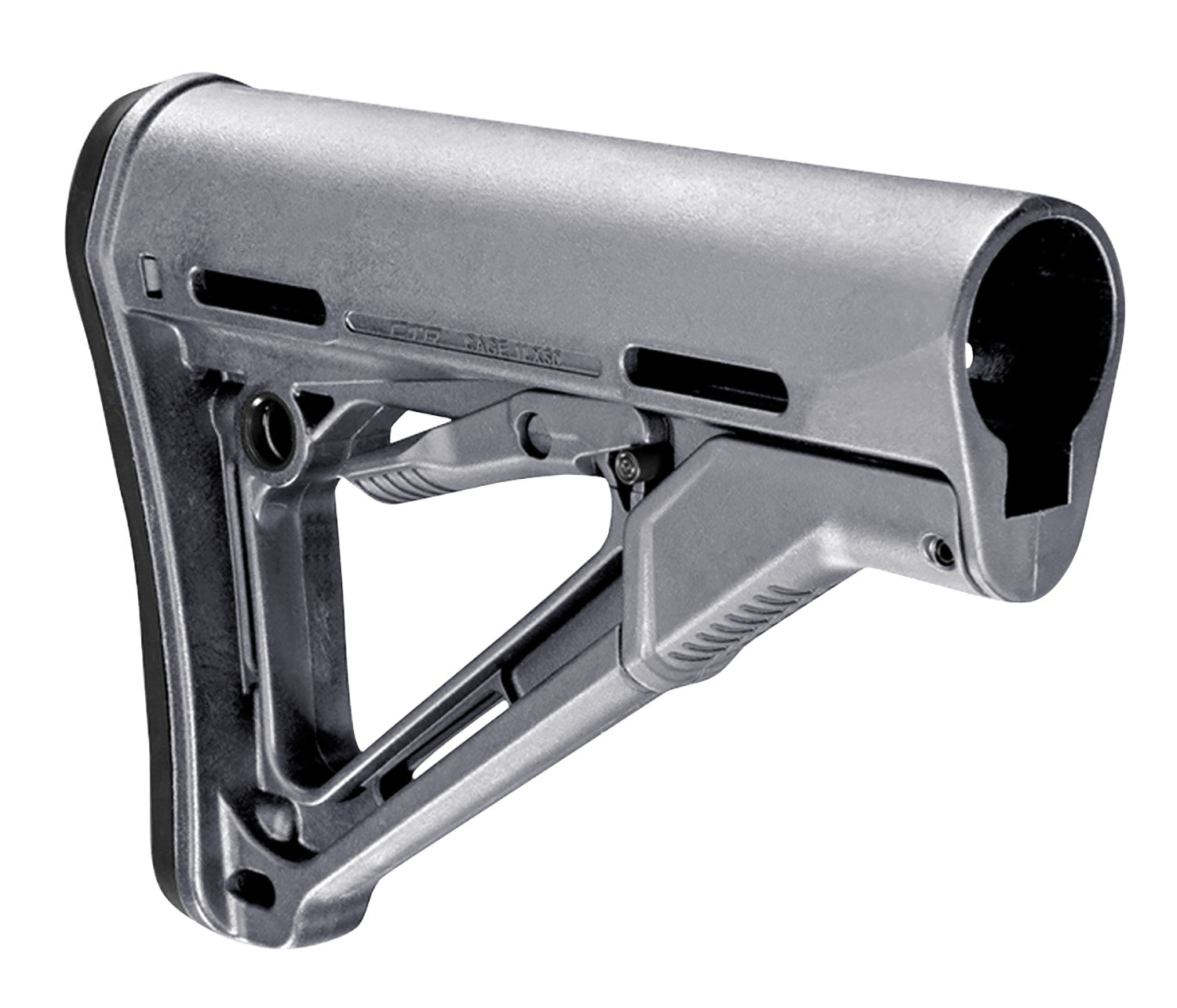 Magpul MAG310-GRY CTR Drop-In Carbine Stock Gray for AR-15, M16, M4 Mil-Spec Buffer Tube