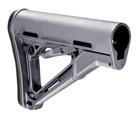Magpul MAG310-GRY CTR Drop-In Carbine Stock Gray for AR-15, M16, M4 Mil-Spec Buffer Tube