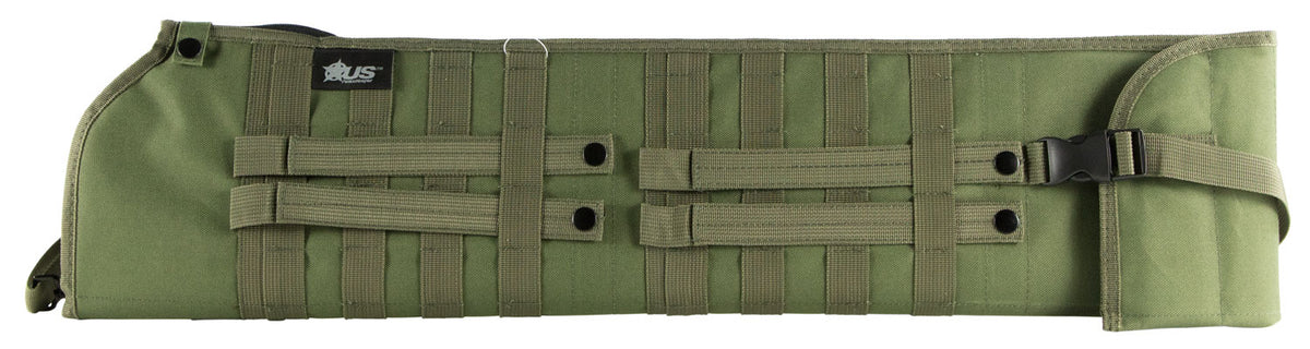 US PeaceKeeper P13135 Padded Shotgun Scabbard OD Green 600D Polyester Lockable