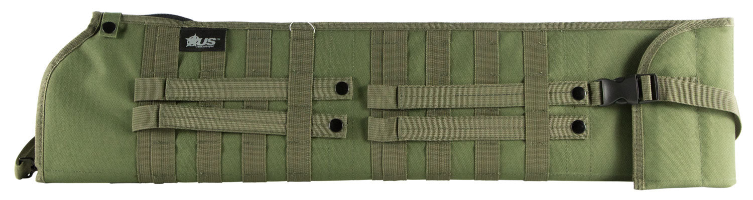 US PeaceKeeper P13135 Padded Shotgun Scabbard OD Green 600D Polyester Lockable