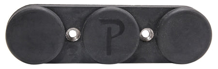 Pachmayr 03190 Pac-Mag Gun Magnet Black Overmolded Rubber Wall Mount