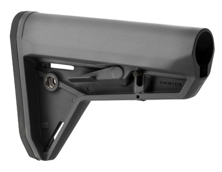 Magpul MAG347-GRY MOE SL Drop-In Carbine Stock Gray for AR-15, M16, M4 Mil-Spec Buffer Tube