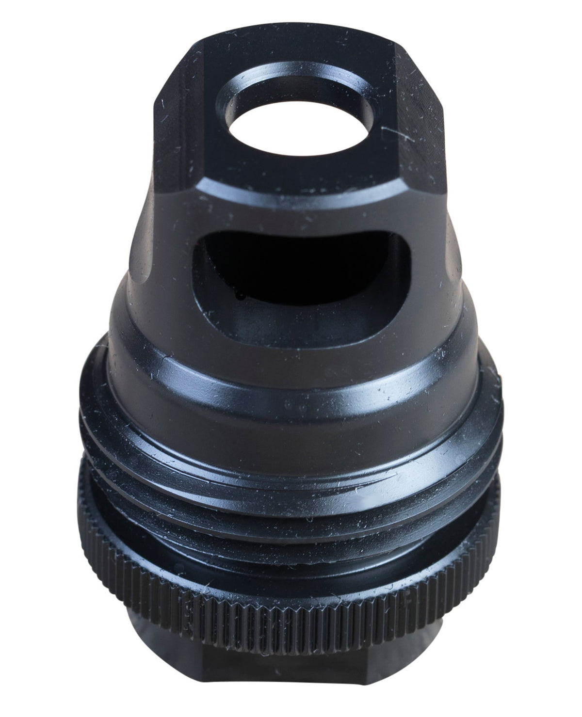 SilencerCo AC2628 Black Steel ASR Muzzle Brake 9mm 1/2"-28 tpi