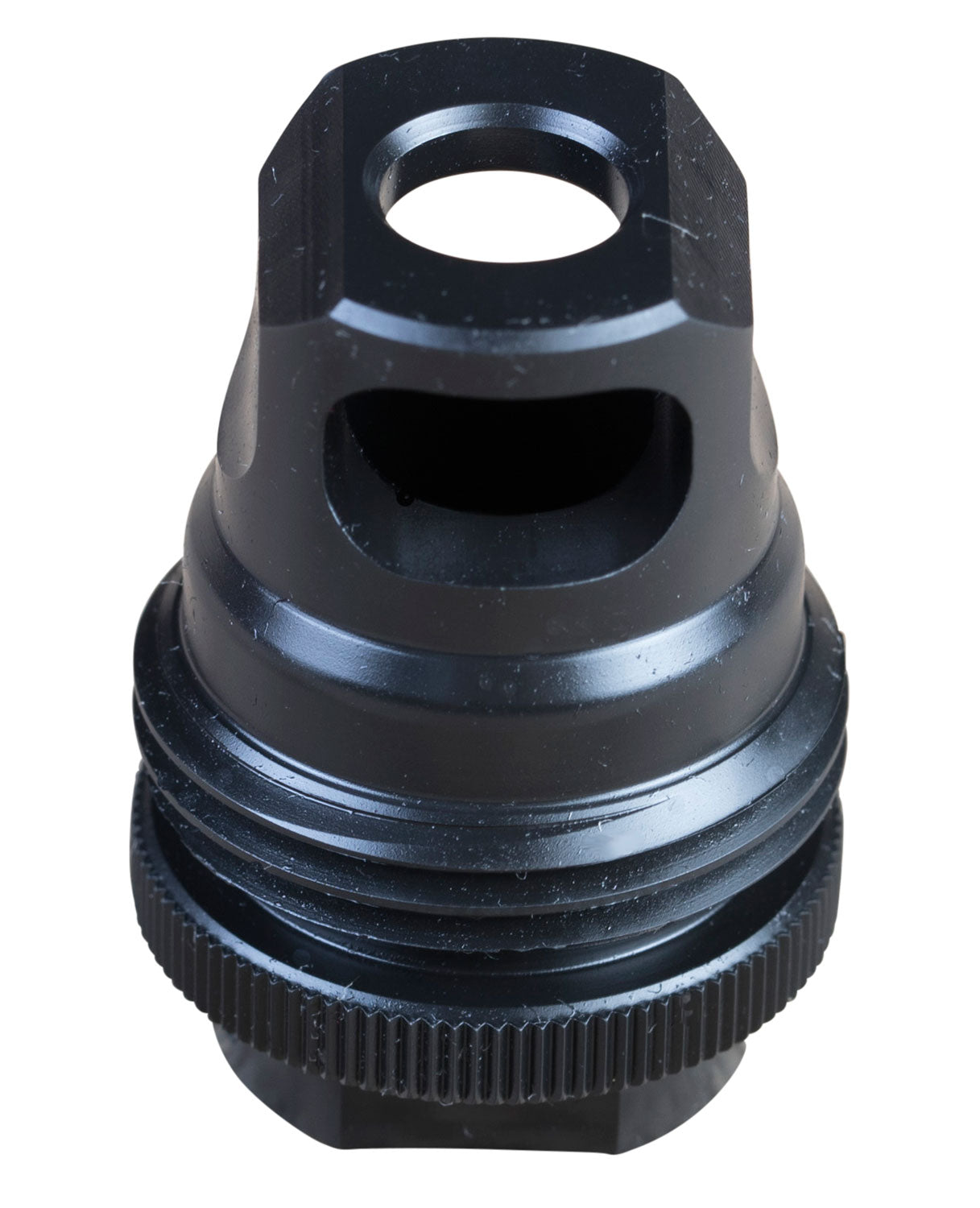 SilencerCo AC2628 Black Steel ASR Muzzle Brake 9mm 1/2"-28 tpi