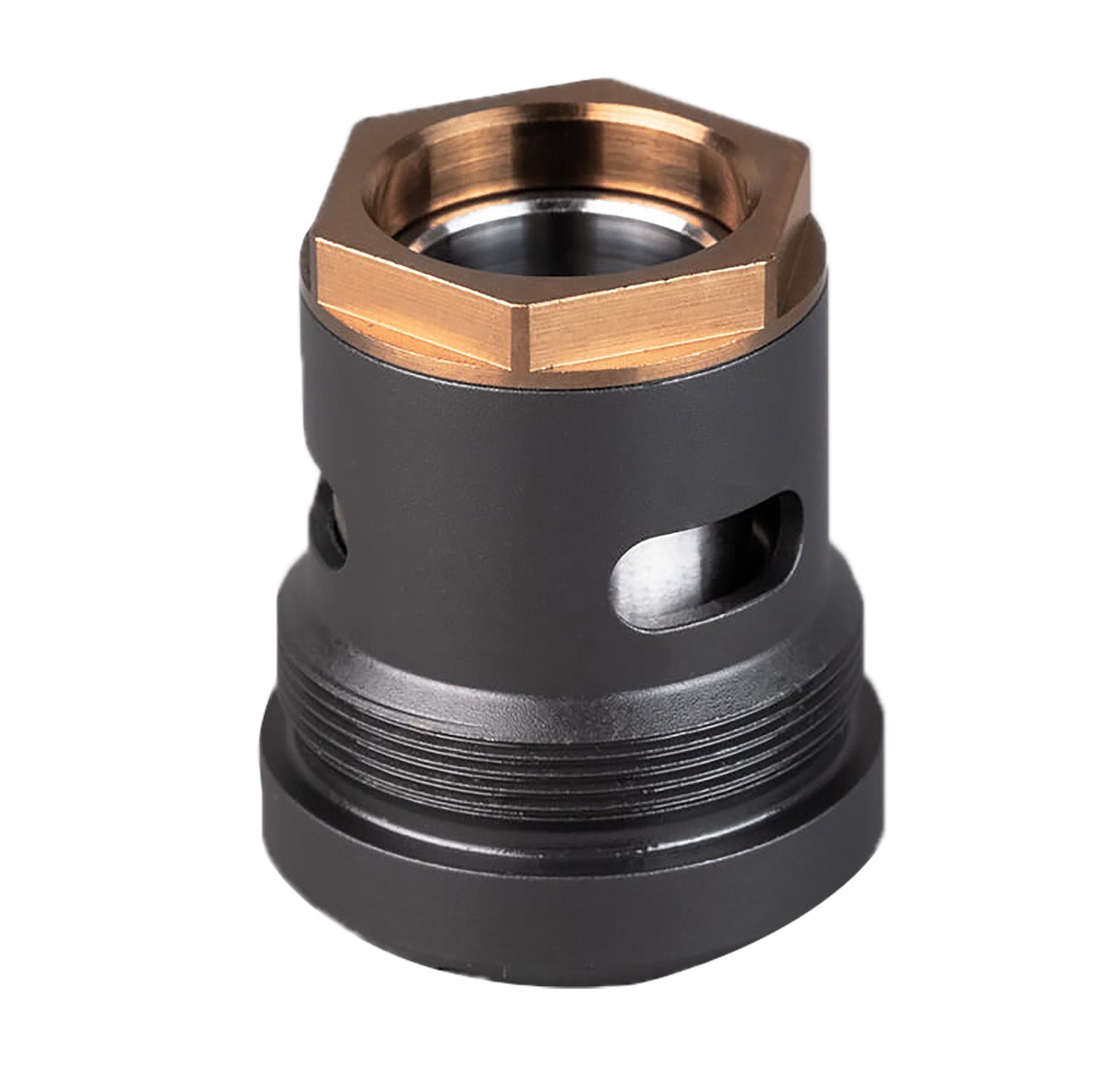 SilencerCo 3-Lug Mount AC2448 45 ACP Fixed Barrel Black Steel