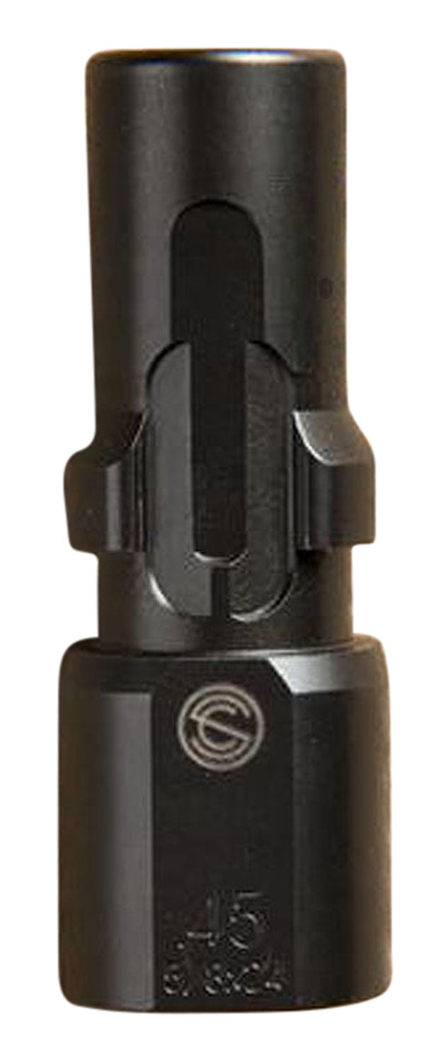 SilencerCo AC2605 Black 3-Lug Muzzle Device .578"x28 Thread 45 ACP