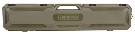 Flambeau Safe Shot Field Gun Case 6464FC Olive Green Polymer with Convoluted Foam