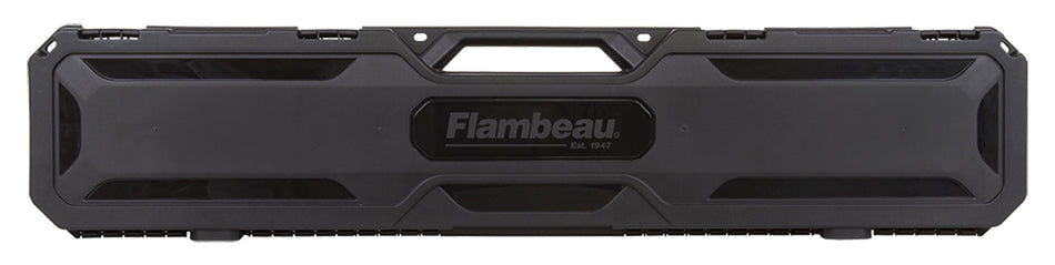 Flambeau Express Gun Case 6448SC 48" Black Polymer with Convoluted Foam