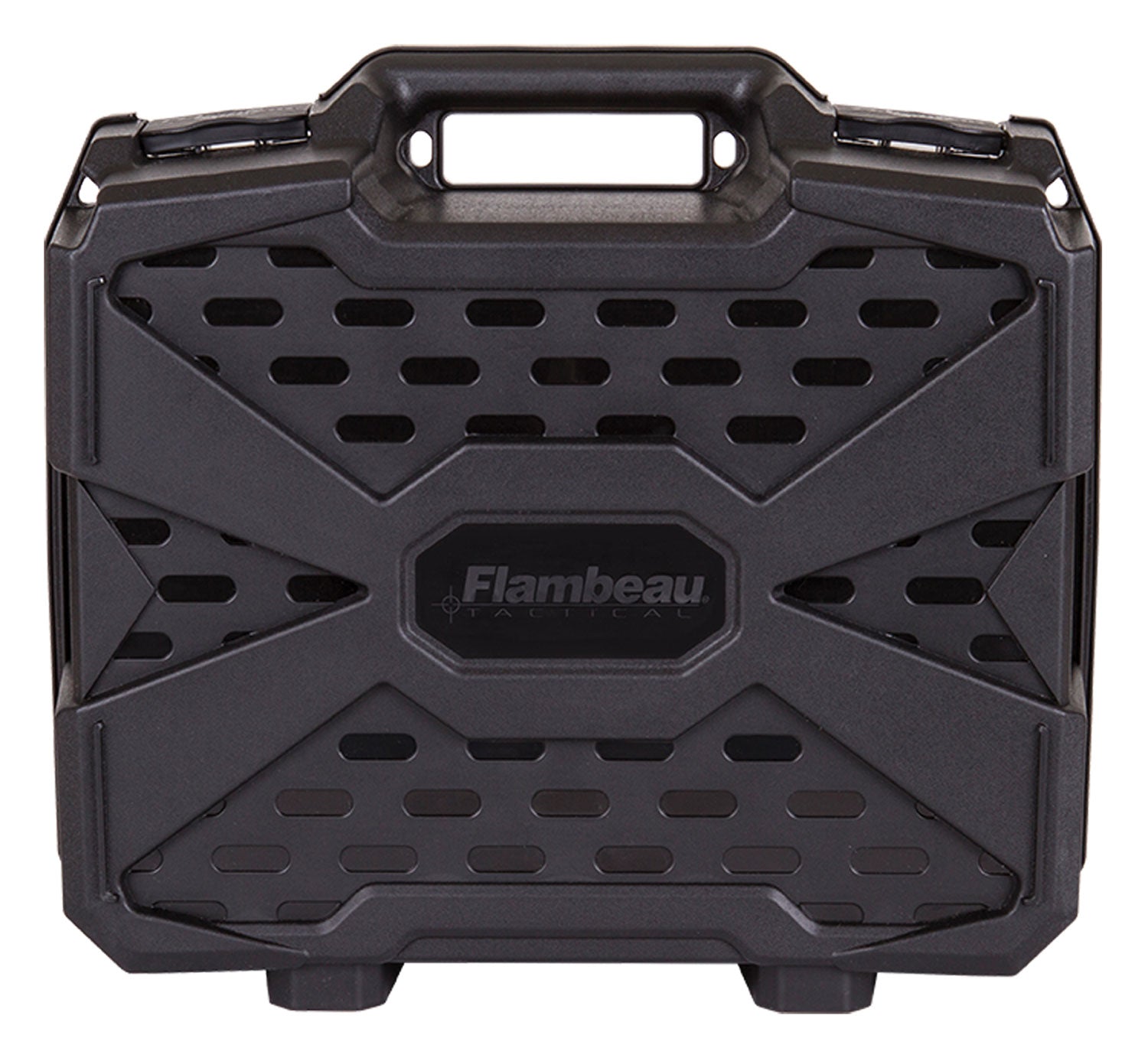Flambeau Tactical Double Deep Pistol Case 1511DDP Black Polymer with Convoluted Foam