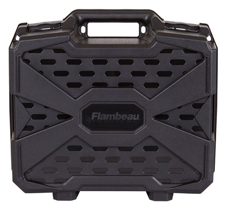 Flambeau Tactical Double Deep Pistol Case 1511DDP Black Polymer with Convoluted Foam