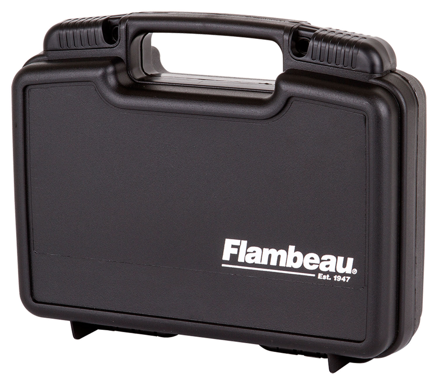 Flambeau Safe Shot Pistol Pack Case 6445SC Black Polymer with Convoluted Foam