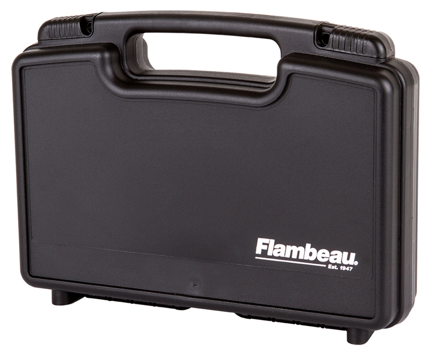 Flambeau Safe Shot Pistol Pack Case 6450SC Black Polymer with Convoluted Foam