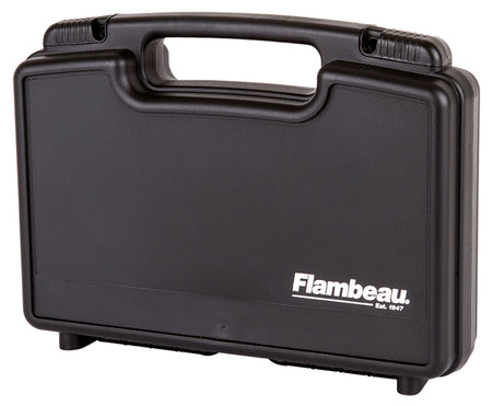 Flambeau Safe Shot Pistol Pack Case 6450SC Black Polymer with Convoluted Foam