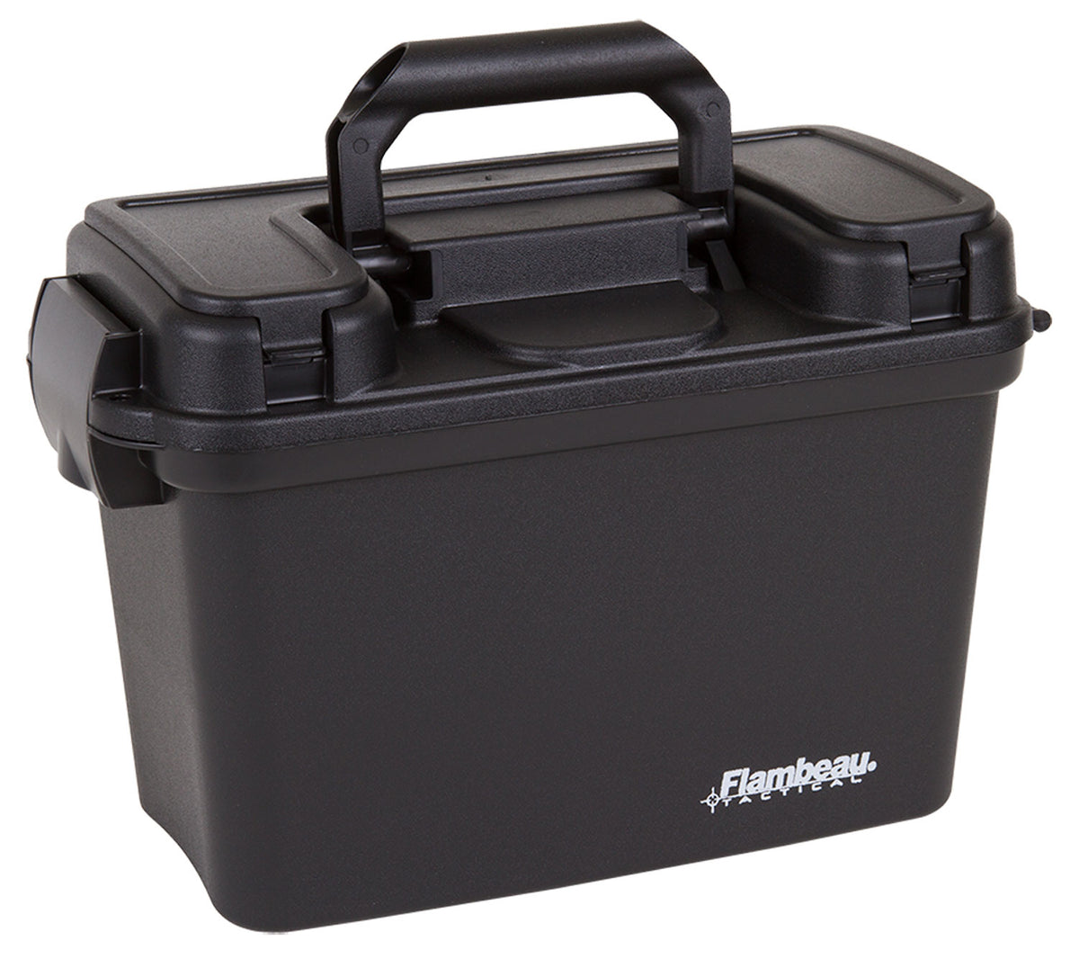 Flambeau 6430SD Tactical Dry Storage Box Black Polymer Flip-Top Compartment OTC Latch