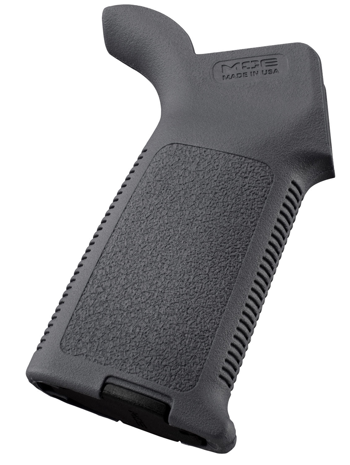 Magpul MAG415-GRY MOE Gray Polymer Grip with Storage Core Capability for AR Platform
