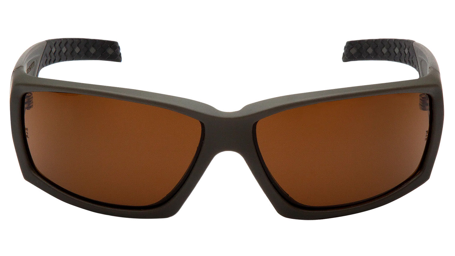 Pyramex VGSG718T Venture Gear Overwatch Tactical Glasses Bronze Lens Scratch Resistant OD Green Frame