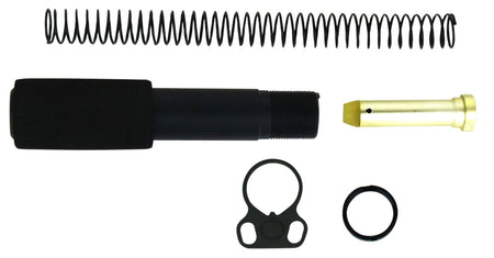 TacFire AR-15 Pistol Platform Mil-Spec Buffer Tube Kit – Black Aluminum