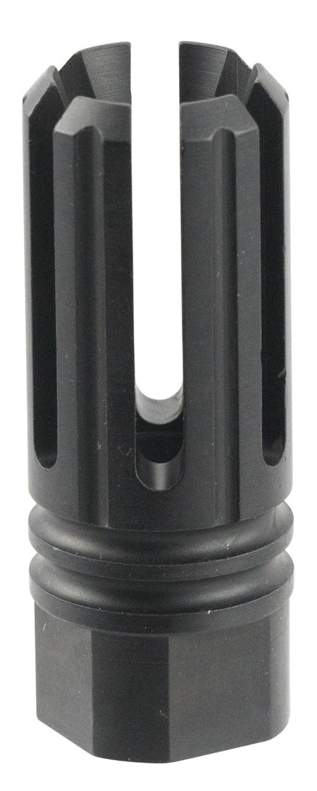 TacFire AR-10 MZ10053BN 6 Prong Flash Hider 308 Win Black Nitride 5/8-24 Steel