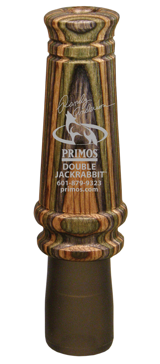 Primos 366 Double Jackrabbit Predator Call - Dual Metal Reed Laminated Wood