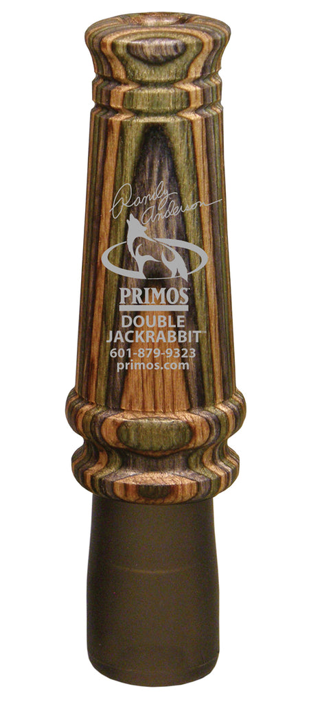Primos 366 Double Jackrabbit Predator Call - Dual Metal Reed Laminated Wood