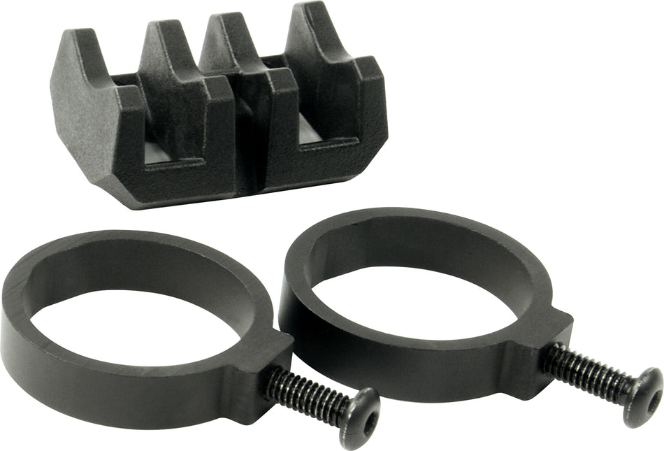 Magpul Light Mount V-Block and Rings MAG614-BLK Black Aluminum Polymer Universal Fit