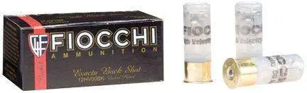 Fiocchi 12 Gauge Shotgun Ammo  2.75 in 1-1/8 oz 00 Buck