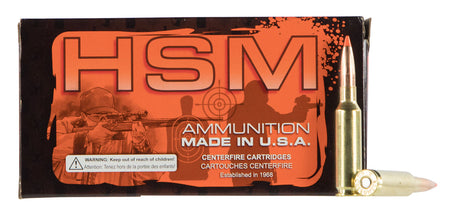 HSM Match Sierra MatchKing Boat Tail Hollow Point 168 Grain .308 Win / 7.62x51mm 2625 fps 837306006067