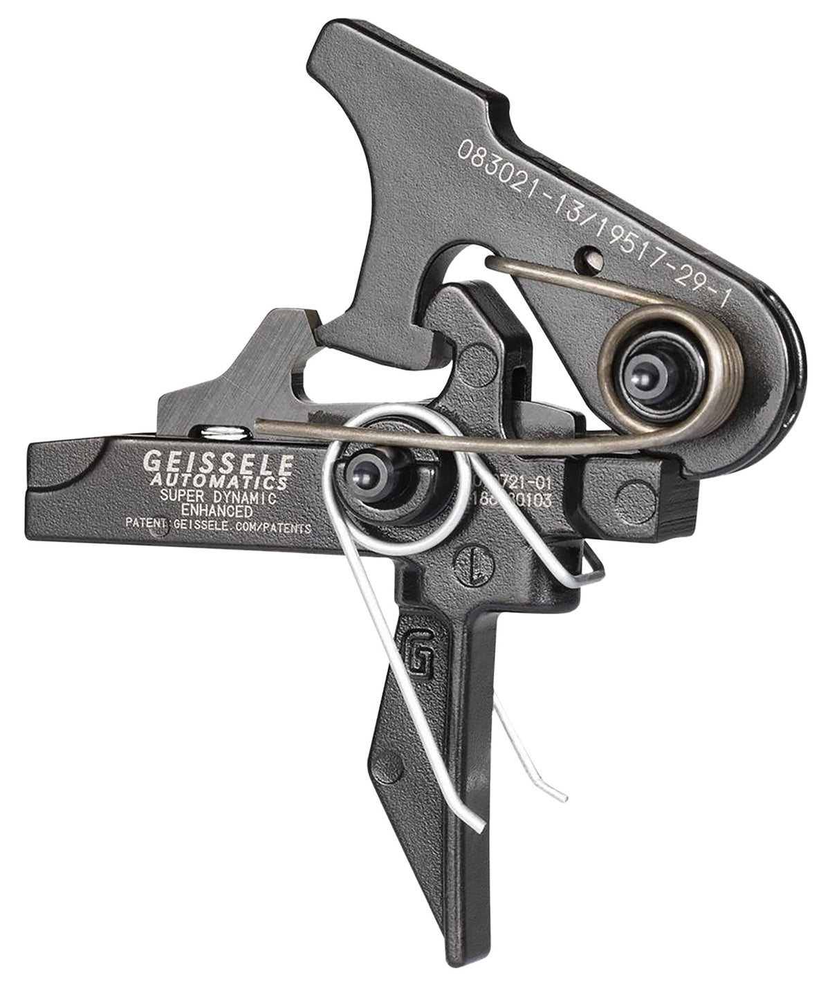 Geissele SD-E Two-Stage Flat Bow Trigger 2.9-3.8 lb Pull Weight AR-15/AR-10