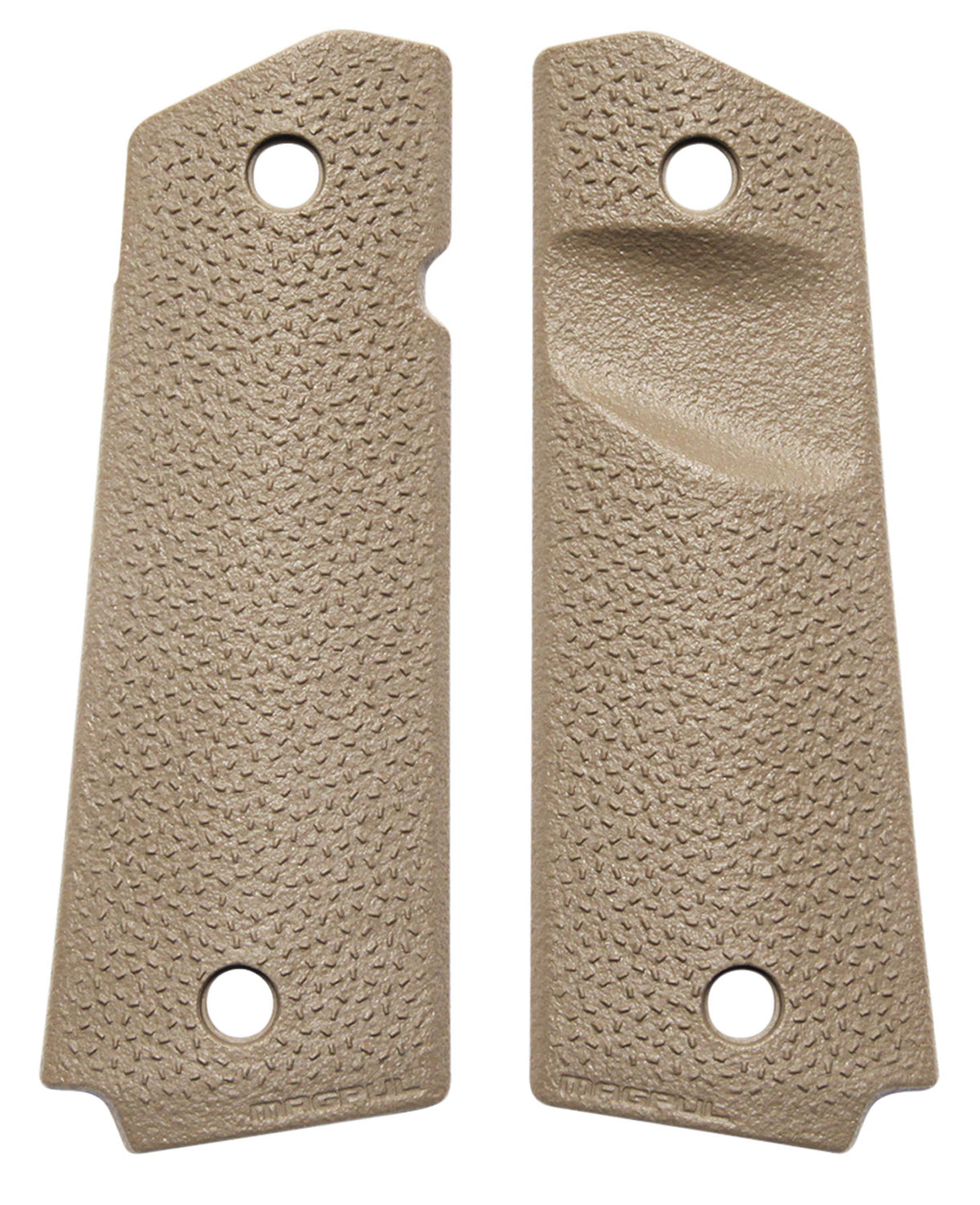 Magpul MOE 1911 Full Size Grip Panels TSP Textured FDE Polymer - MAG544-FDE