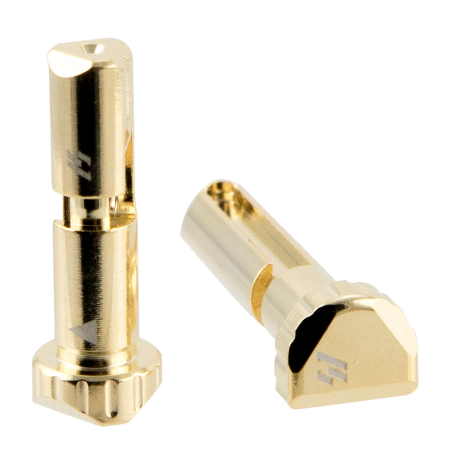 Strike Industries Quick Detach AR-15 Shift Pins Gold Finish Steel