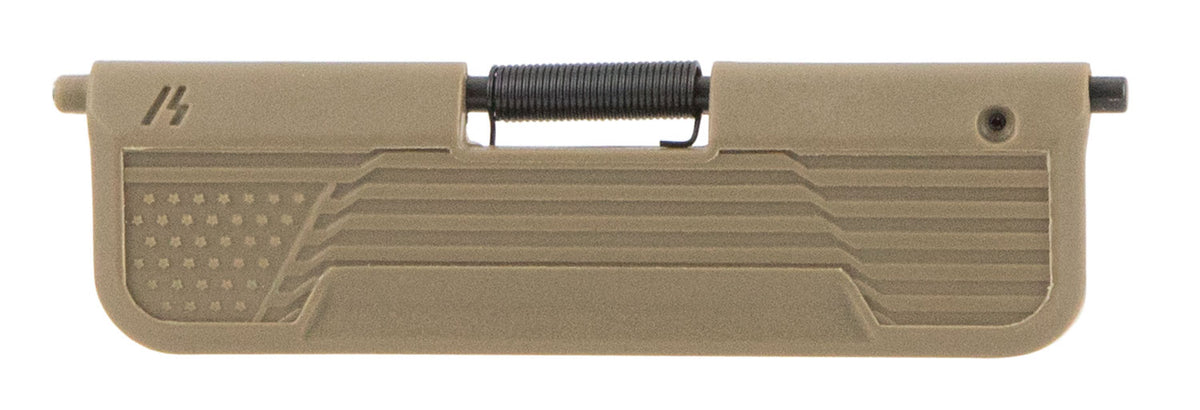 Strike Industries Flag AR-15 Ultimate Dust Cover Flat Dark Earth Polymer