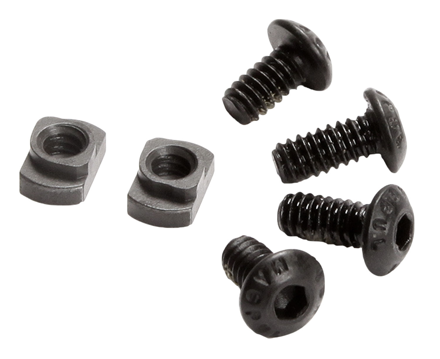 Magpul MAG615-BLK M-LOK Replacement T-Nut and Screw Set Black Manganese Phosphate Chromoly Steel