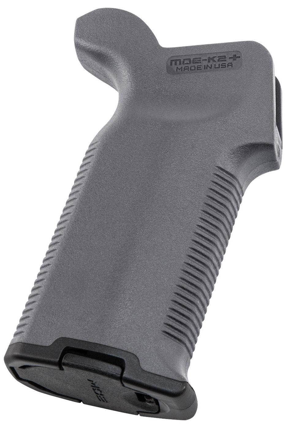 Magpul MOE-K2+ Pistol Grip Gray Overmolded Polymer for AR-Platform - MAG532-GRY
