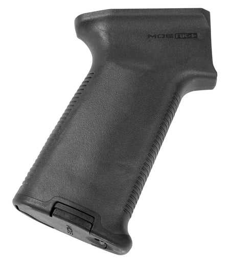 Magpul MOE+ AK Pistol Grip Black Overmolded Polymer for AK-47/AK-74 - MAG537-BLK