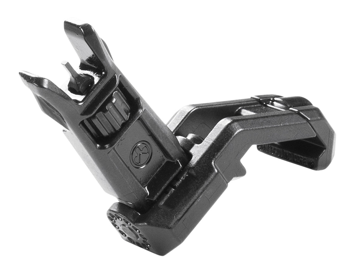 Magpul MAG525-BLK MBUS Pro 45-Degree Offset Front Backup Sight Melonited Steel AR-15