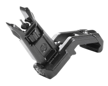 Magpul MAG525-BLK MBUS Pro 45-Degree Offset Front Backup Sight Melonited Steel AR-15