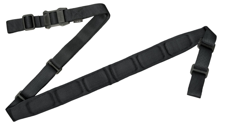 Magpul MAG545BLK MS1 Padded Rifle Sling Black Nylon 48"-60" Two-Point
