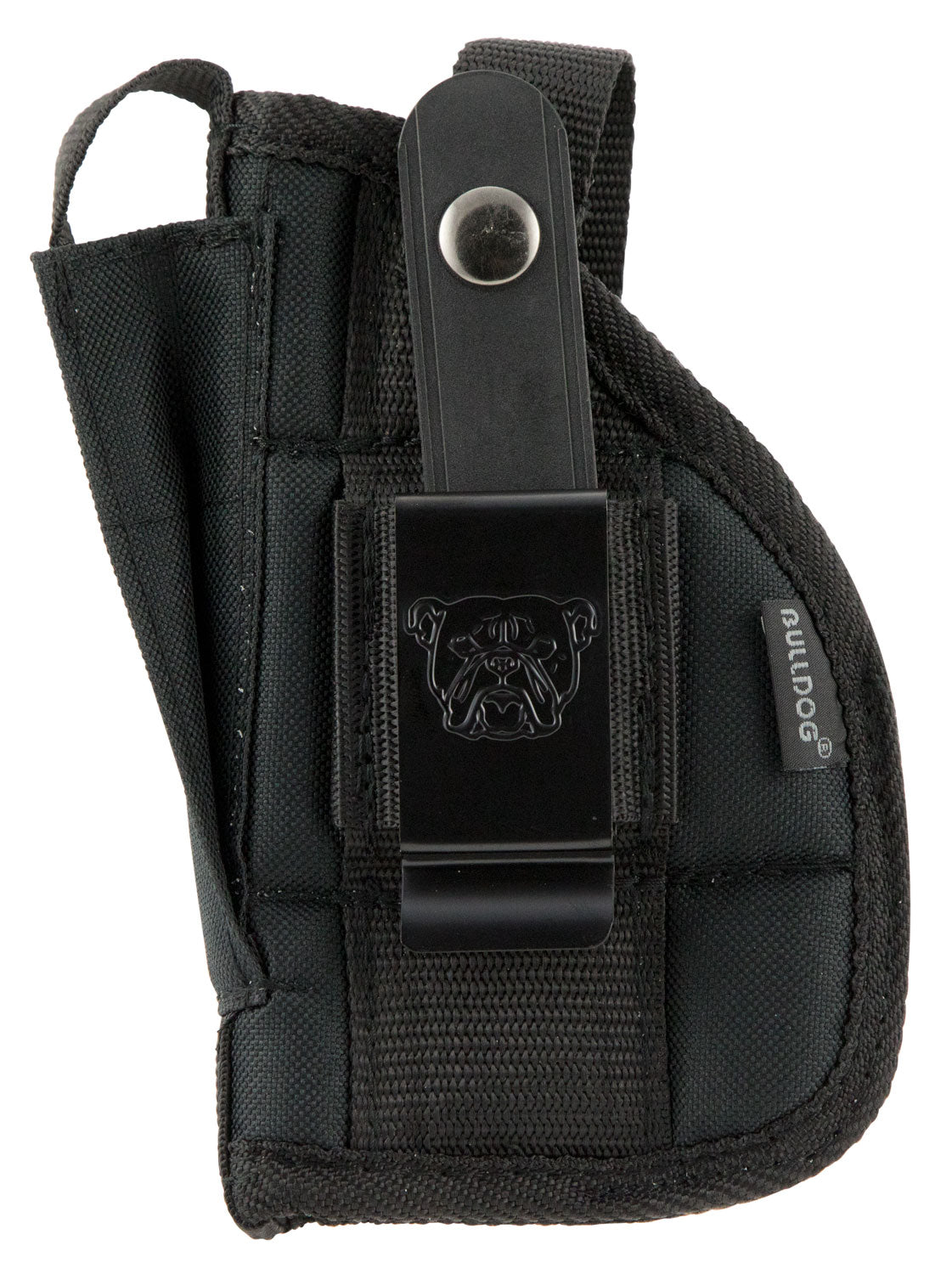 Bulldog Extreme OWB Holster Black Nylon Belt Loop/Clip Fits Ruger LC9 Compact Pistols 2.50-3.75" Barrel Ambidextrous