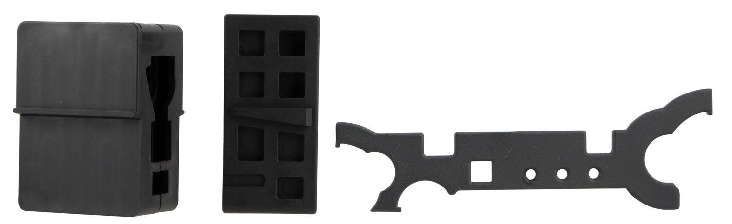 TacFire TLC1 AR-15 Armorer's Complete Kit Black Steel Upper Lower Vise Block and Armorer Wrench 5.56 NATO