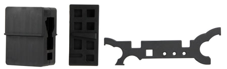 TacFire TLC1 AR-15 Armorer's Complete Kit Black Steel Upper Lower Vise Block and Armorer Wrench 5.56 NATO