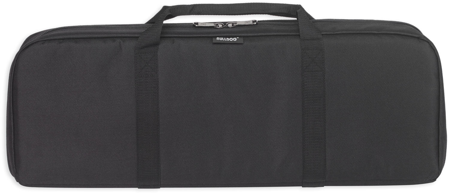Bulldog BD476 29" Black Nylon AR-15 Discreet Rifle Case Soft Padded with Tricot Lining