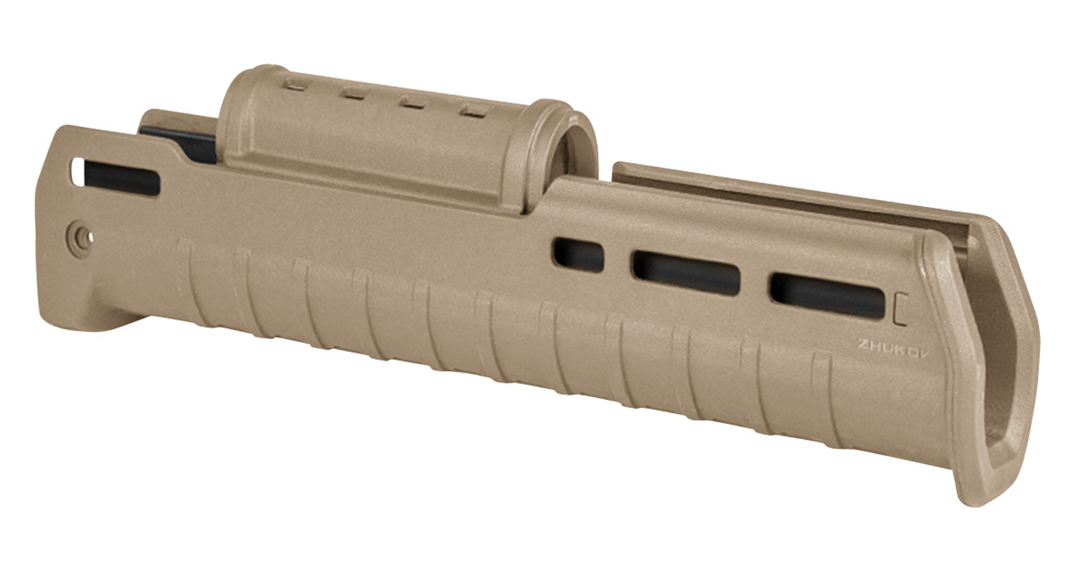 Magpul MAG586 Zhukov AK-Platform Handguard FDE Polymer with Aluminum Chassis 11.70"