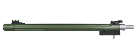Tactical Solutions X-Ring 22 LR Takedown Replacement Barrel 16.50" OD Green Finish Ruger 10/22