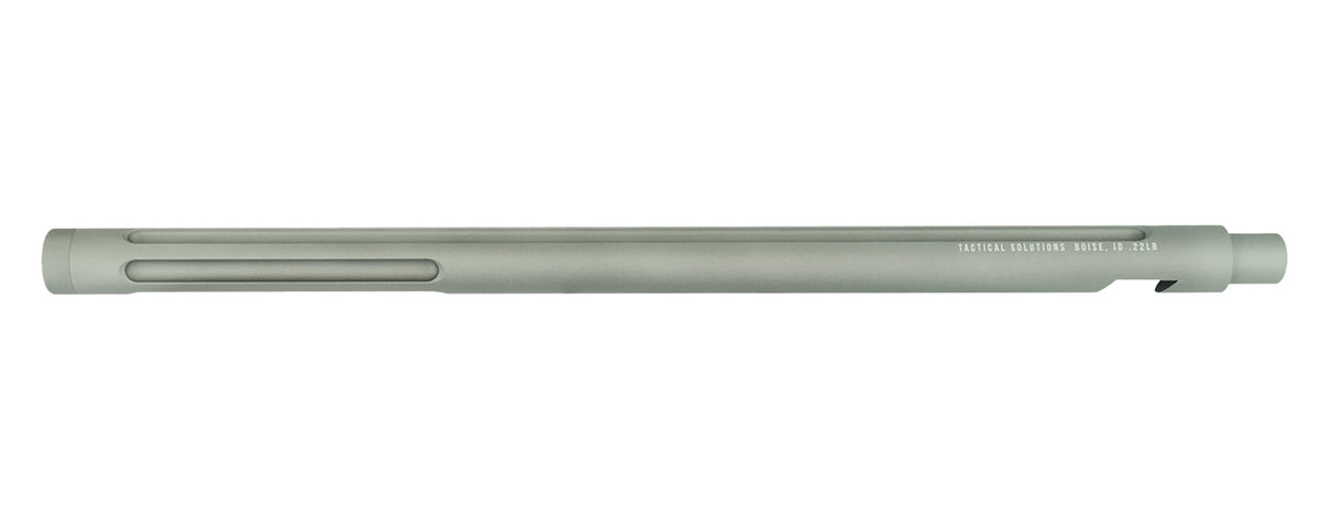 Tactical Solutions X-Ring 22 LR Replacement Barrel 16.50" Gunmetal Gray No Sights Ruger 10/22
