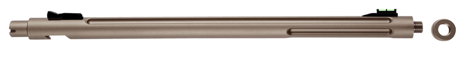 Tactical Solutions X-Ring 22 LR Replacement Barrel 16.50" Quicksand Finish with Fiber Optic Sights Ruger 10/22