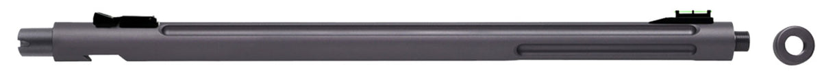 Tactical Solutions X-Ring 22 LR Replacement Barrel 16.50" Gunmetal Gray Finish with Fiber Optic Sights Ruger 10/22