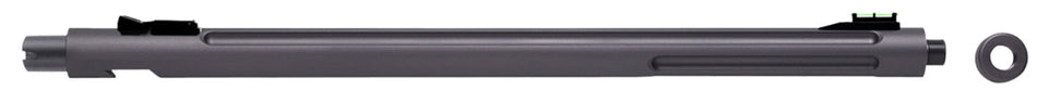 Tactical Solutions X-Ring 22 LR Replacement Barrel 16.50" Gunmetal Gray Finish with Fiber Optic Sights Ruger 10/22