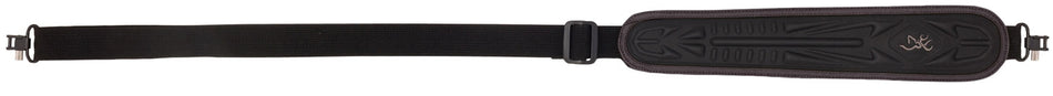Browning Range Pro Nylon Rifle Shotgun Sling with Swivels - Charcoal Gray