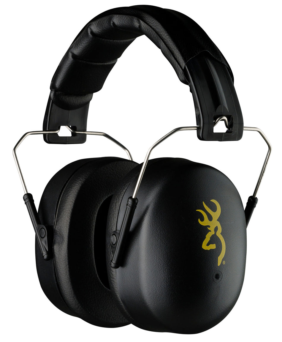 Browning HDR Protector Over-the-Head Earmuff 37 dB Black Adult