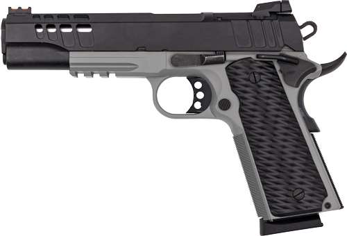 GREAT LAKES GL1911 45ACP PSTL 5" BULL SHARK GRY, RMSC CUT 2-7RD